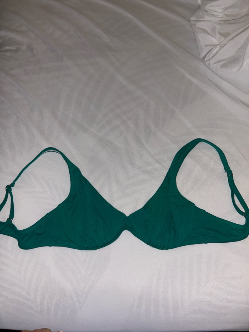 Women’s Teal Underwire Bikini Top - Target